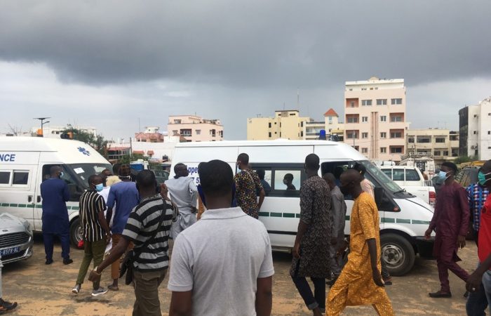 Inhumation : Les dépouilles de Djibril Ndiol et sa famille sont arrivées au cimetière de Yoff.