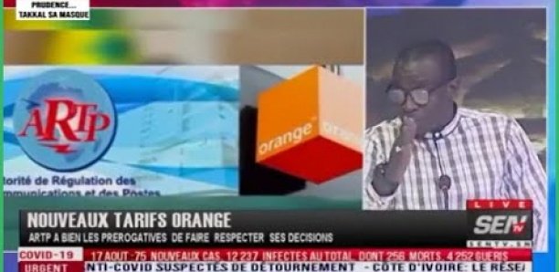 Mansour Diop sur les nouveaux tarifs: « Orange Day Def Louko Néx, Wala ARTP Di Wax Loumou Gemoul… »