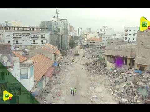 Les Dakarois se félicitent du début des travaux de reconstruction du marché Sandaga