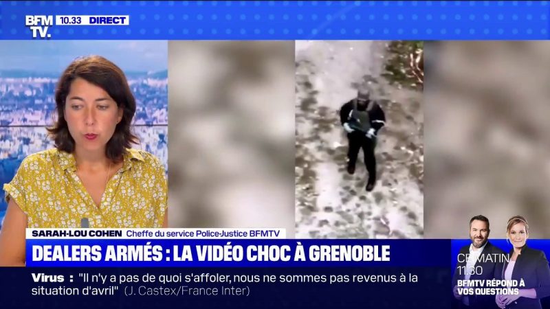 Trafic de drogue à Grenoble : la vidéo qui choque