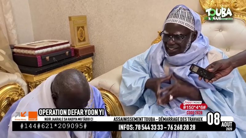 TOUBA : Lancement des Travaux « Touba Ca Kanam »