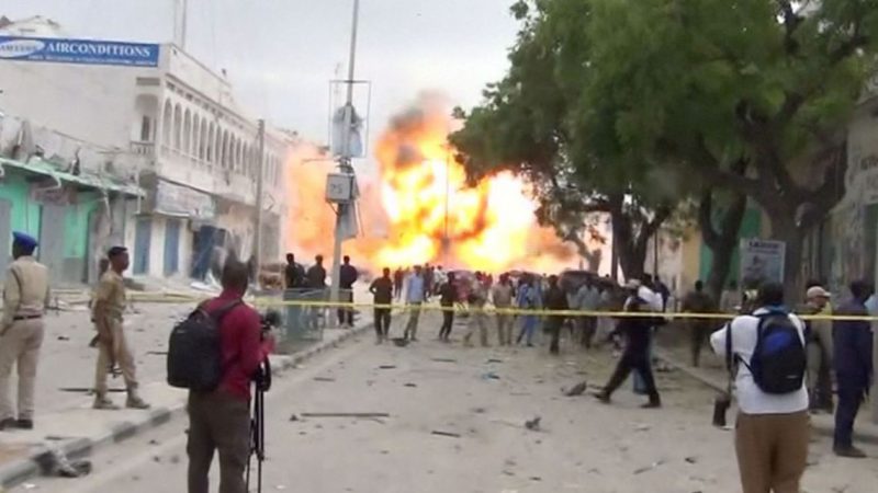 Somalie : Puissante explosion dans une base militaire de Mogadiscio