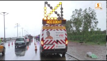 Accident – Pont Foire: Ivre, Regardez Les Dégâts De Ce Taximan En État D’ Ivresse