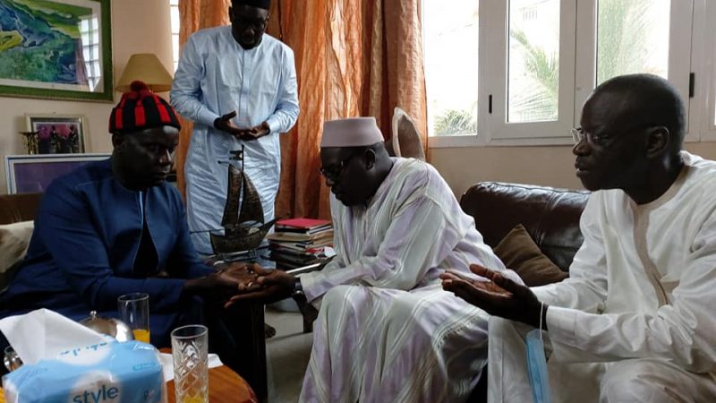 Condoléances à Tivaouane : Gakou chez Serigne Moustapha Sy…(photos)