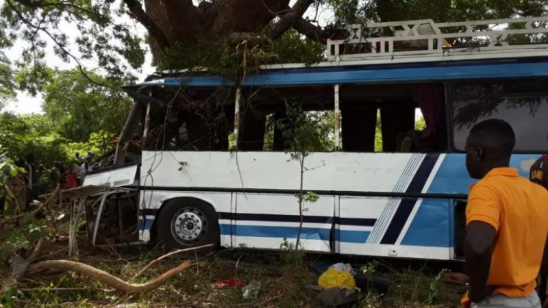 Un bus dérape à Louga : 17 blessés dont 4 graves