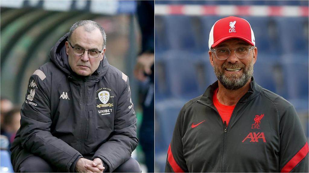 L’Angleterre s’enflamme pour le choc entre Bielsa et Klopp…