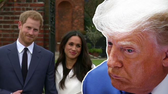 Trump s’en prend à Meghan Markle, souhaite «bon courage» au prince Harry