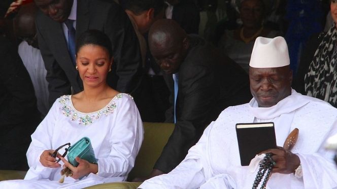 La femme de Jammeh sanctionnée par les États-Unis