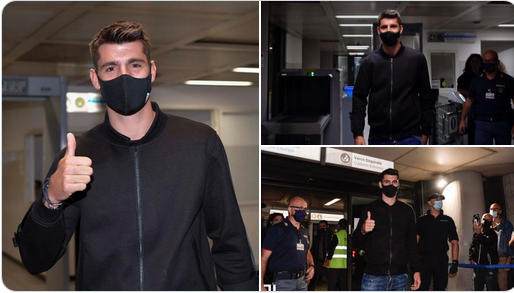 Juve : Morata est arrivé à Turin !