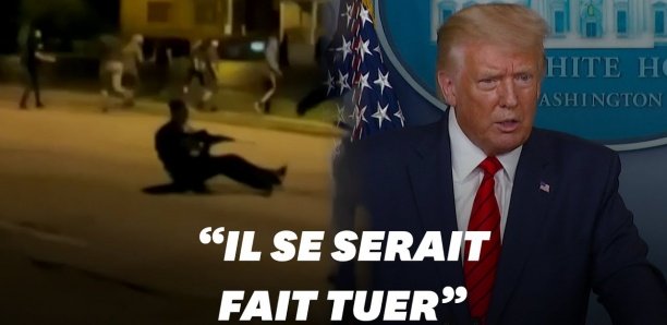 Trump défend l’ado qui aurait tiré sur trois manifestants à Kenosha