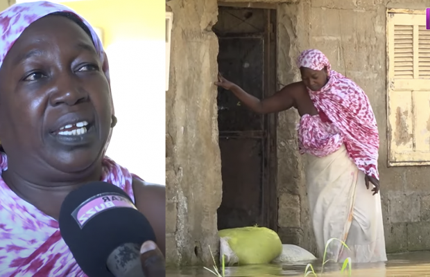 Inondations à Keur Massar: Fatima Ndiaye craque et fond en larme « Awma Fouma Took, Amouma Louma Tog »