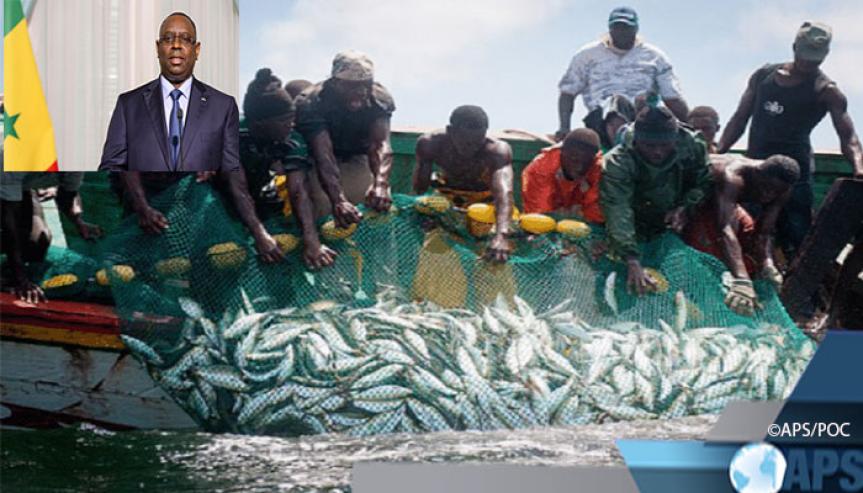 Macky Sall : Coalition nationale contre l’octroi de nouvelles Licences de Pêche industrielle