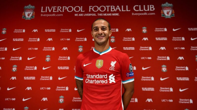 Mercato : Liverpool officialise l’arrivée de Thiago Alcantara !