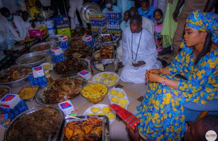 Magal : L’incroyable « dîner berné » de Sokhna Aïda Diallo (Photos)