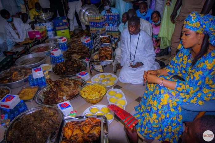 Magal : L’incroyable « dîner berné » de Sokhna Aïda Diallo (Photos)