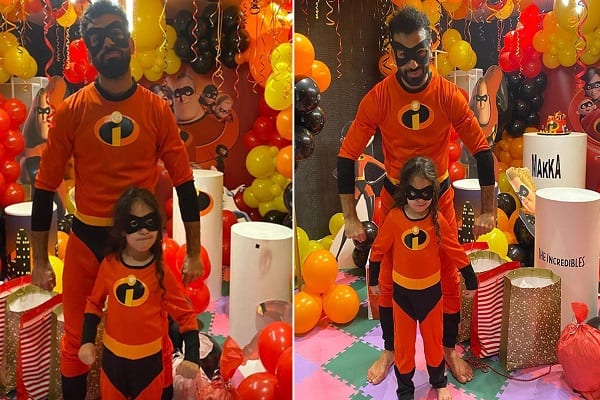 Mohamed Salah se déguise en super-héros pour célébrer l’anniversaire de sa fille (photos)