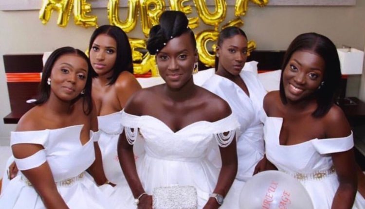 Karma : Admirez Le sagnsé des filles lors du mariage de Virginie (Photos)