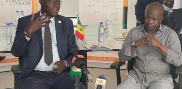 Présidence de la CAF : Augustin Senghor rencontre le président du CNOSS, Mamadou Diagna Ndiaye