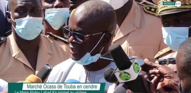 Incendie à Ocass : Le maire de Touba appelle à un désengorgement du marché