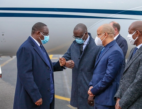 Forum de Paris sur la Paix : les images de l’arrivée du Président Macky Sall à cette rencontre internationale