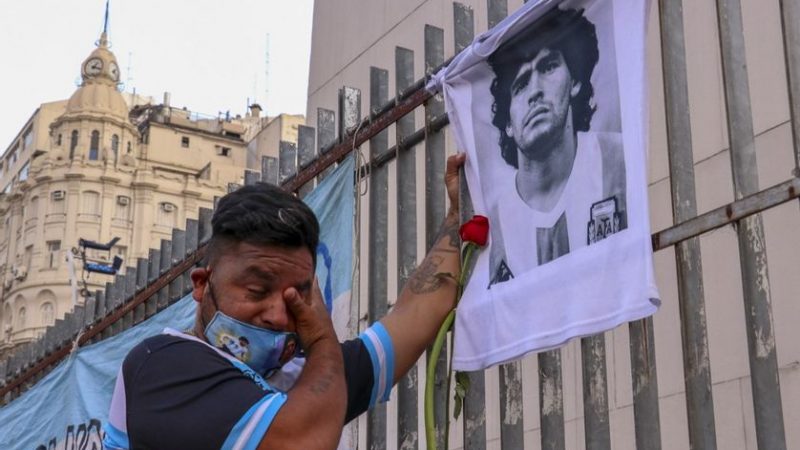 Maradona : Les hommages auront lieu au palais