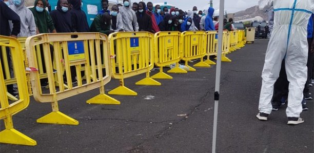 Afflux des migrants aux Iles Canaries – VAGUE DÉFERLANTE : 228 arrivées en 2 jours : Les centres de rétention débordés