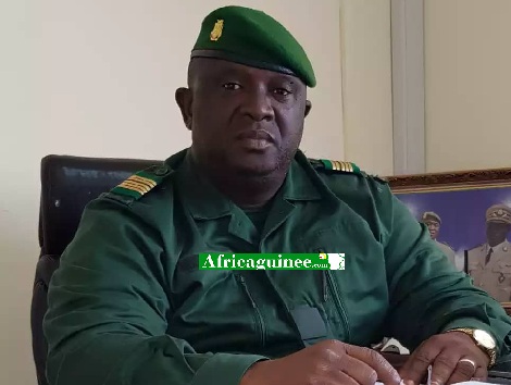 Guinée: Colonel Diakité, ex porte-parole de l’armée promu à un nouveau poste