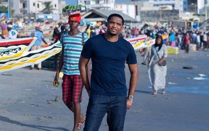 (05 Photos) : Samuel Eto’o savoure son passage au Sénégal “Dakar i love you”