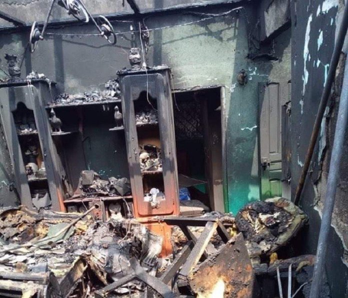 Incendie à la villa de cet ancien ministre de Wade (photos)