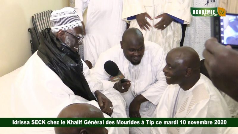 Mbacké : Idrissa Seck reçu par Serigne Mountakha à Darou Salam