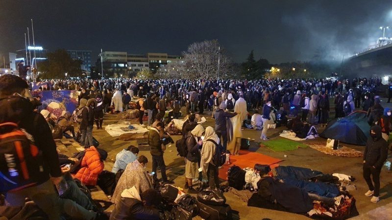 Paris : Evacuation de 2 500 migrants du camp de Seine-Saint-Denis