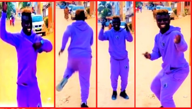 (Vidéo) Pawlish Mbaye fait Le Show En Pleine Rue…Lii Eupnaaa