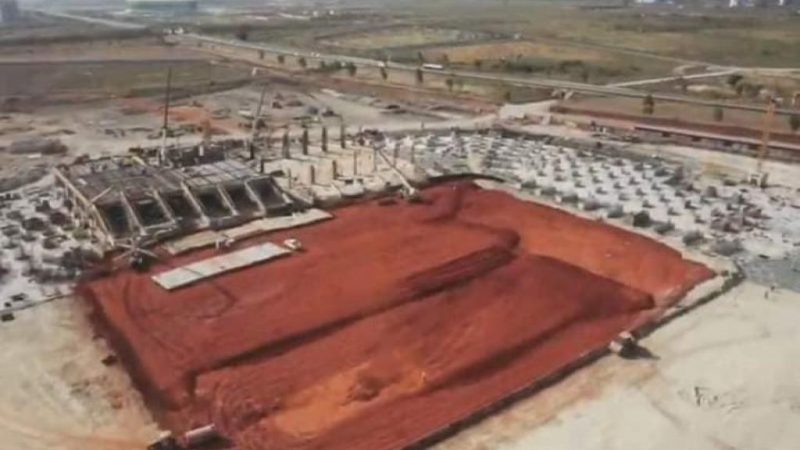 État d’avancement des travaux du “Stade du Sénégal” de Diamniadio (Images)