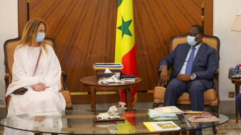 (photos) palais: le président Sall reçoit la famille feu Pape Bouba Diop