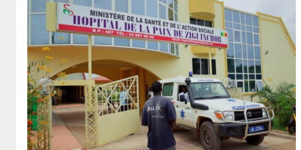 Centre hospitalier régional de Ziguinchor: Sit-in et brassards rouges des blouses blanches pour dénoncer le retard de paiement