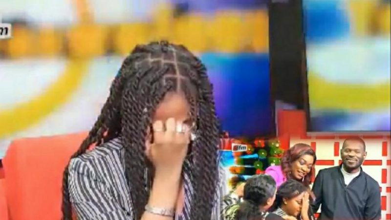 Dieyna Craque et fond en larme en direct sur le plateau de yeewu Leen