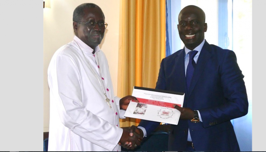 Le  président du Grand Parti, Malick Gakou chez  Monseigneur Benjamin Ndiaye