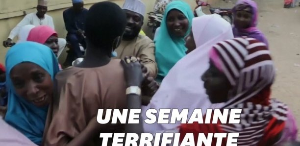 Enlevés par Boko Haram, ces élèves nigérians retrouvent leur famille