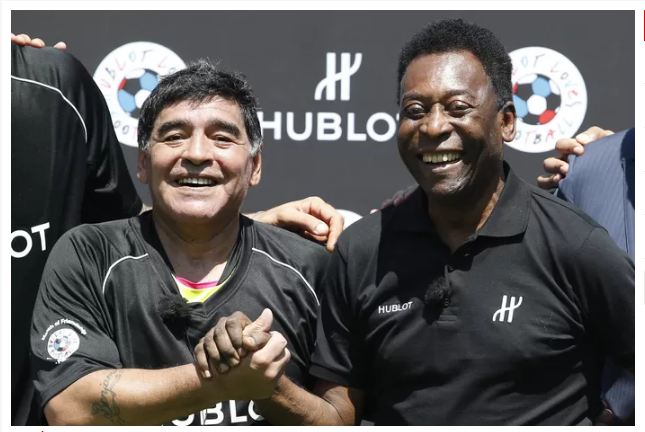 L’ultime hommage de Pelé à Maradona: “Je t’aime, Diego”