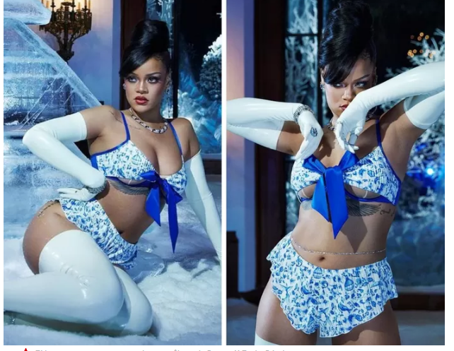 Rihanna fait monter la température avec sa nouvelle collection de lingerie