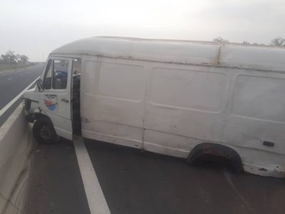 Urgent : Un car Ndiaga Ndiaye se renverse sur l’autoroute Ila Touba (photos)