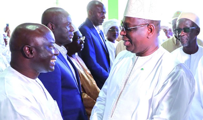 Macky Sall salue le « courage » politique d’Idrissa Seck