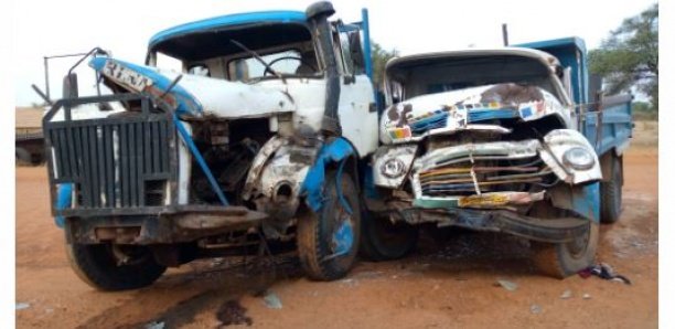 Dahra-Djoloff: Une collision entre deux camions de sable fait 2 blessés graves