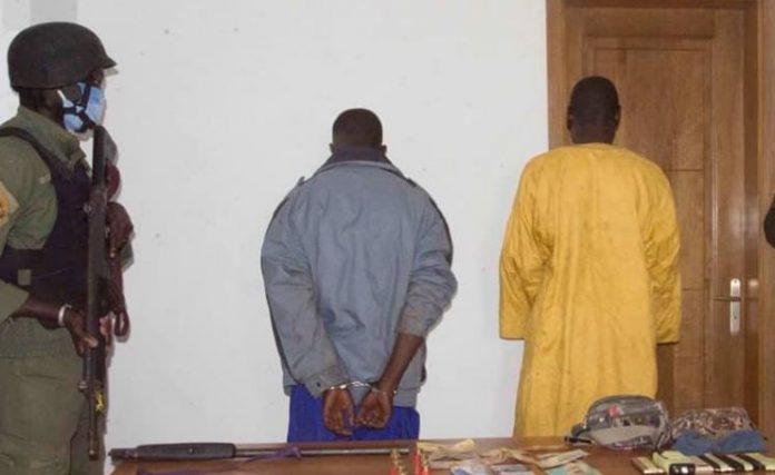 LUTTE CONTRE LE GRAND BANDITISME: La gendarmerie ferre le chef de la bande responsable de nombreux braquages au Sénégal (Photos)