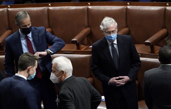 « Trop, c’est trop »: comment les derniers trumpistes du Sénat ont lâché leur champion