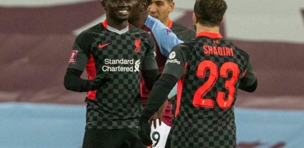 FA Cup : Un doublé de Sadio Mané qualifie Liverpool à Aston Villa