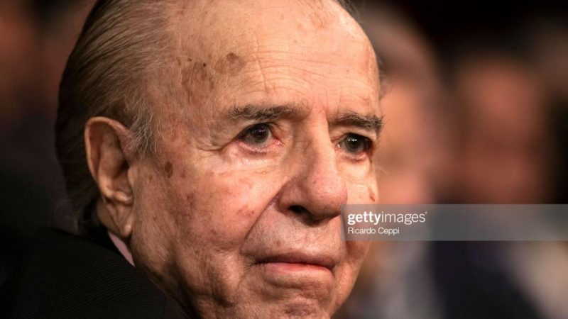 Argentine: l’ex-président Carlos Menem décède à l’âge de 90 ans