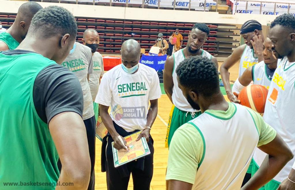 Afrobasket 2021 : premier entraînement des Lions, à Yaoundé