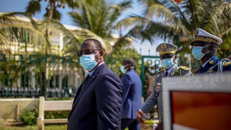 Manifestations: la réunion de Macky avec les hauts gradés