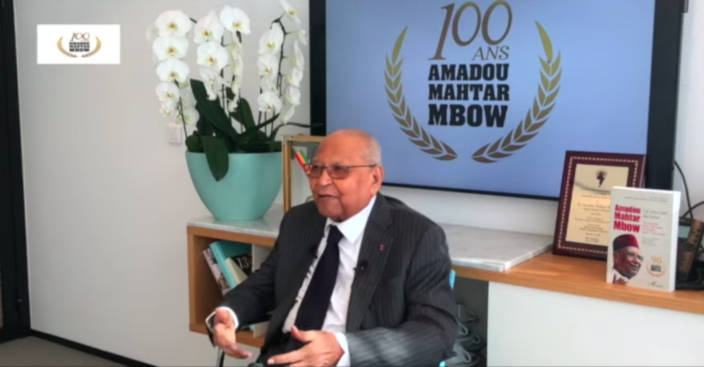 Amadou Mahtar Mbow, grand-père ce héros!